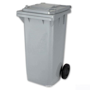 2 Wheels Recycle Plastic Trash Can (FS-80240)